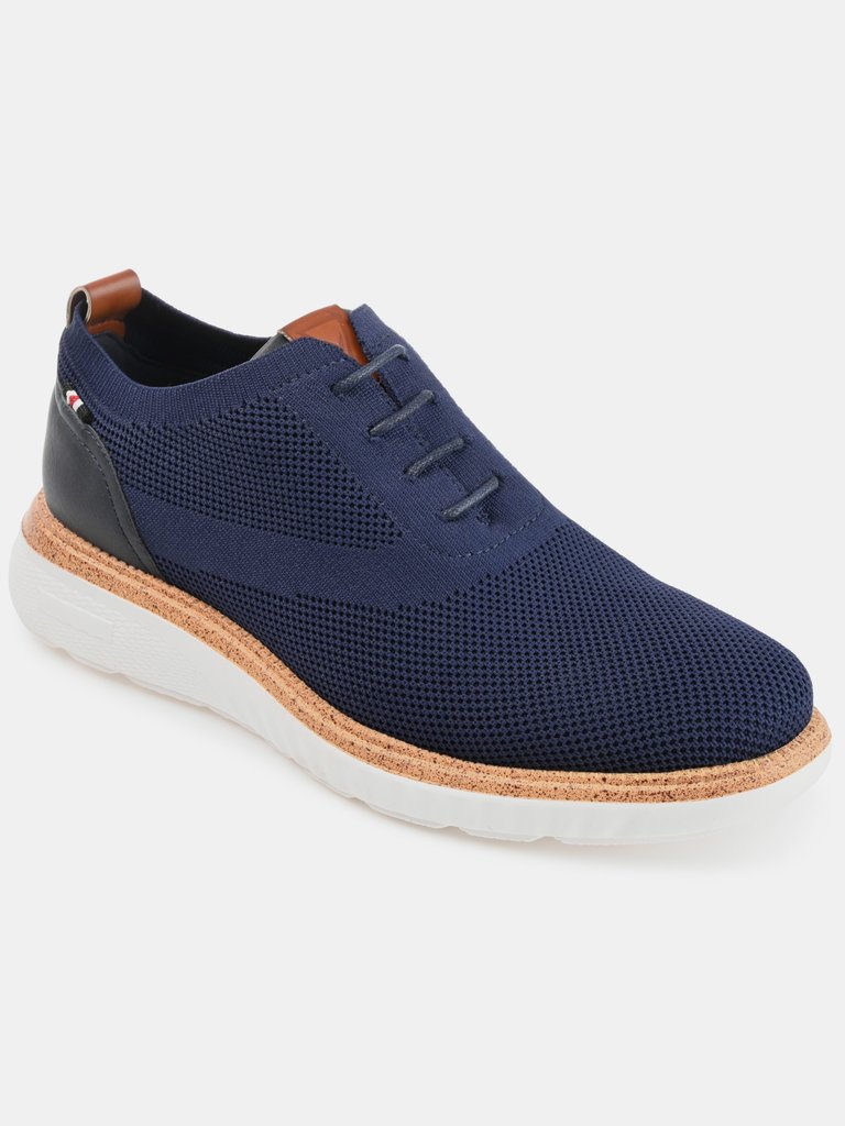 Vance Co. Lamont Knit Casual Dress Shoe - Navy