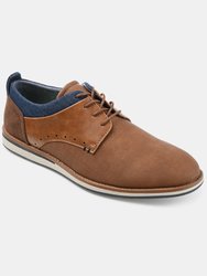 Vance Co. Latrell Embossed Casual Dress Shoe - Brown