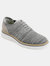 Vance Co. Marlon Knit Casual Dress Shoe - Grey