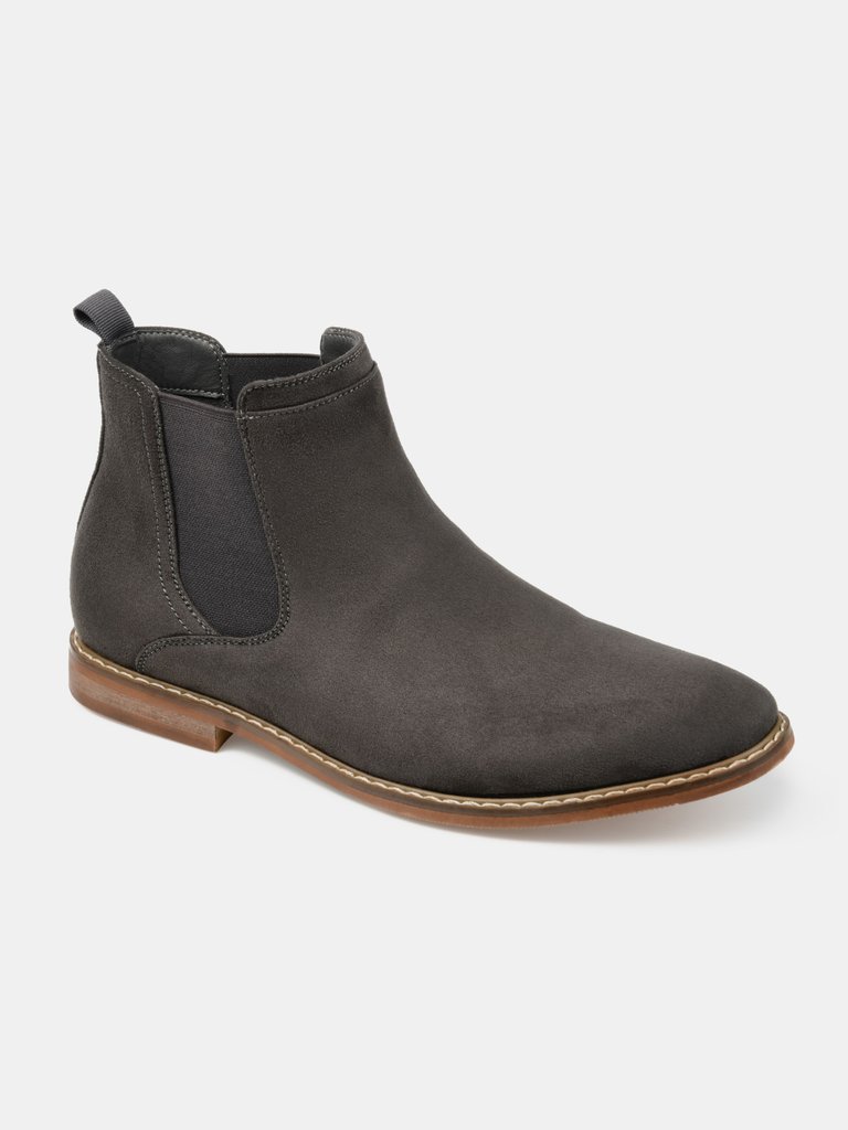 Vance Co. Marshall Wide Width Chelsea Boot - Grey