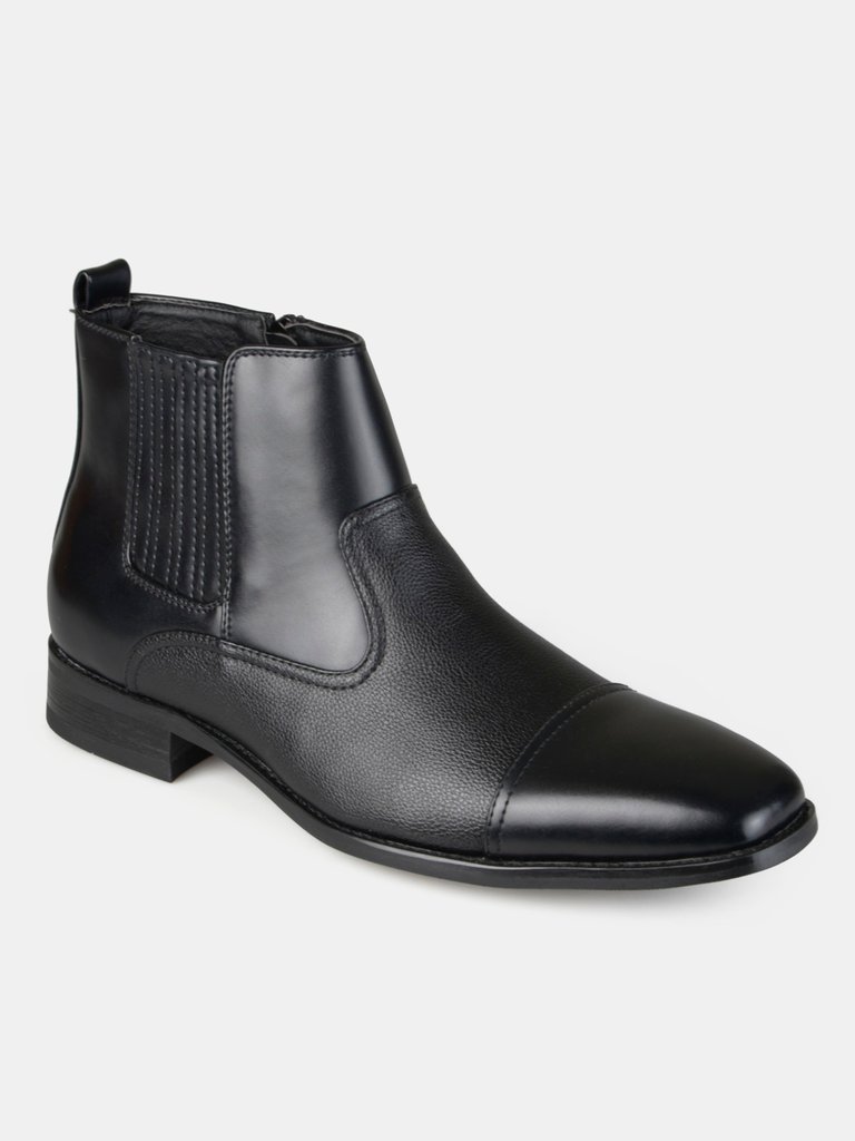 Vance Co. Men's Alex Chelsea Boot  - Black