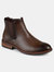 Vance Co. Men's Landon Chelsea Dress Boot - Brown