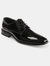 Vance Co. Men's Wide Width Cole Dress Shoe - Black