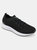 Vance Co. Rowe Casual Knit Walking Sneaker - Black