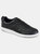 Vance Co. Ryden Casual Perforated Sneaker - Black