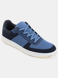 Vance Co. Topher Knit Athleisure Sneaker - Blue