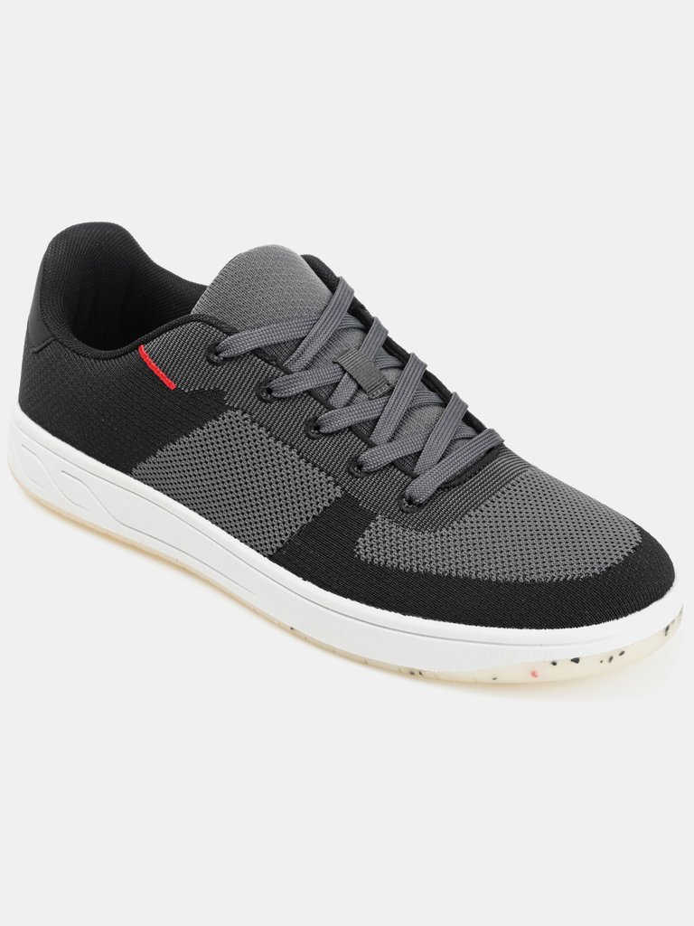 Vance Co. Topher Knit Athleisure Sneaker - Charcoal