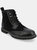 Virgil Wingtip Ankle Boot - Black