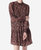 Marron Bethany Mini Dress In Classic Brown