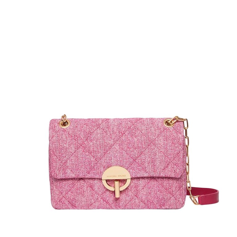 Nano Moon Bag In Fushia