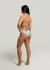 Daryann Glitter Cheeky Bikini Bottom In Baby Blue