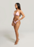 Daryann Glitter Cheeky Bikini Bottom In Baby Pink