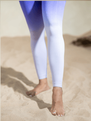 Jessica Seamless Sports Leggings In Purple Ombre