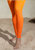 Kristina Seamless Sports Bra In Orange