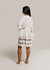 Lucinda Sheer Crotchet Cover Up Dress In White