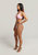 Stacey Glitter Brazilian Bikini Bottom In Baby Pink