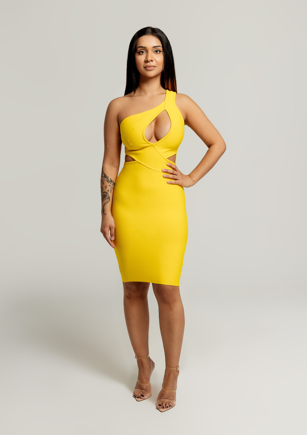 Keyhole Bandage Dress