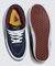 Men's Skate Half-Cab Sneaker In Navy Burgundy