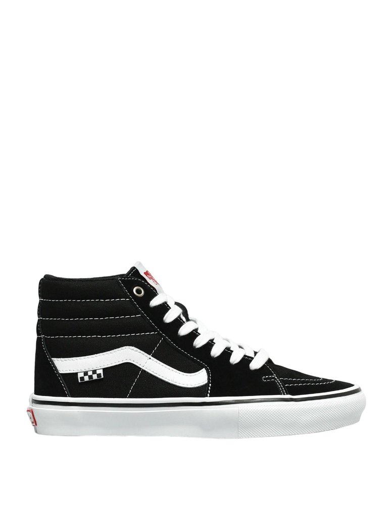 Unisex Skate Sk8-Hi Top Shoes In Black,White - Black,White