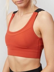 Edris Bra - Spiced Red/Black