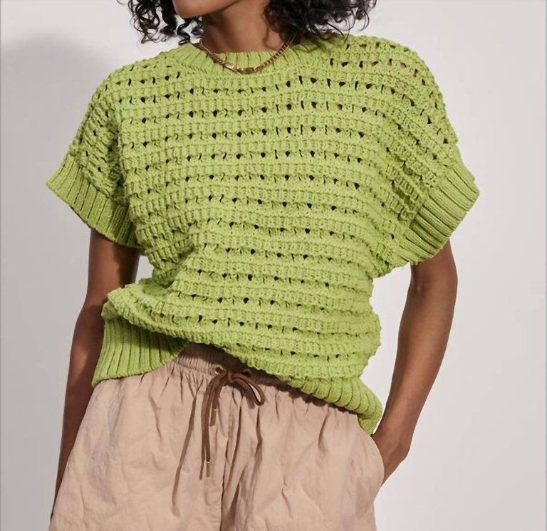Filmore Knit Sweater - Limeade
