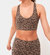 Form Park Bra - Cocoa Etched Animal