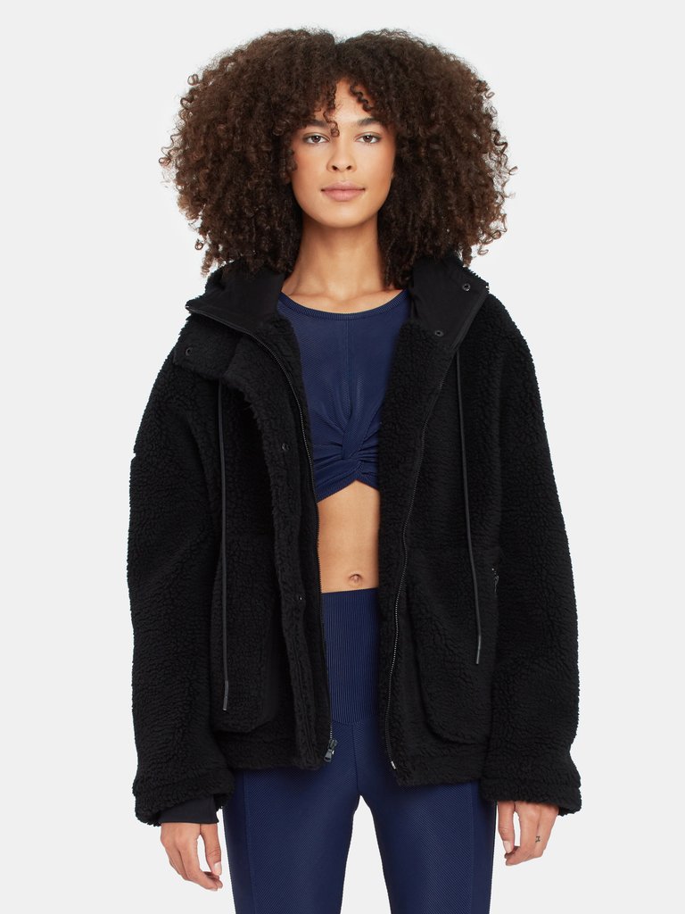 Montalvo Sherpa Faux Fur Coat