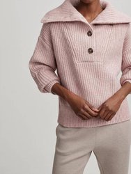 Peverel Button Placket Knit Sweater