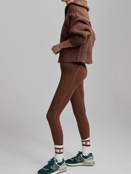 Putney Knit Jacket In Cocoa Brown