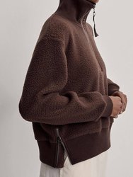 Roselle Half-Zip Fleece Sweatshirt