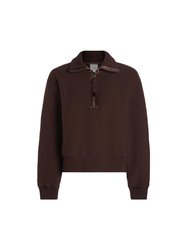 Roselle Half-Zip Fleece Sweatshirt