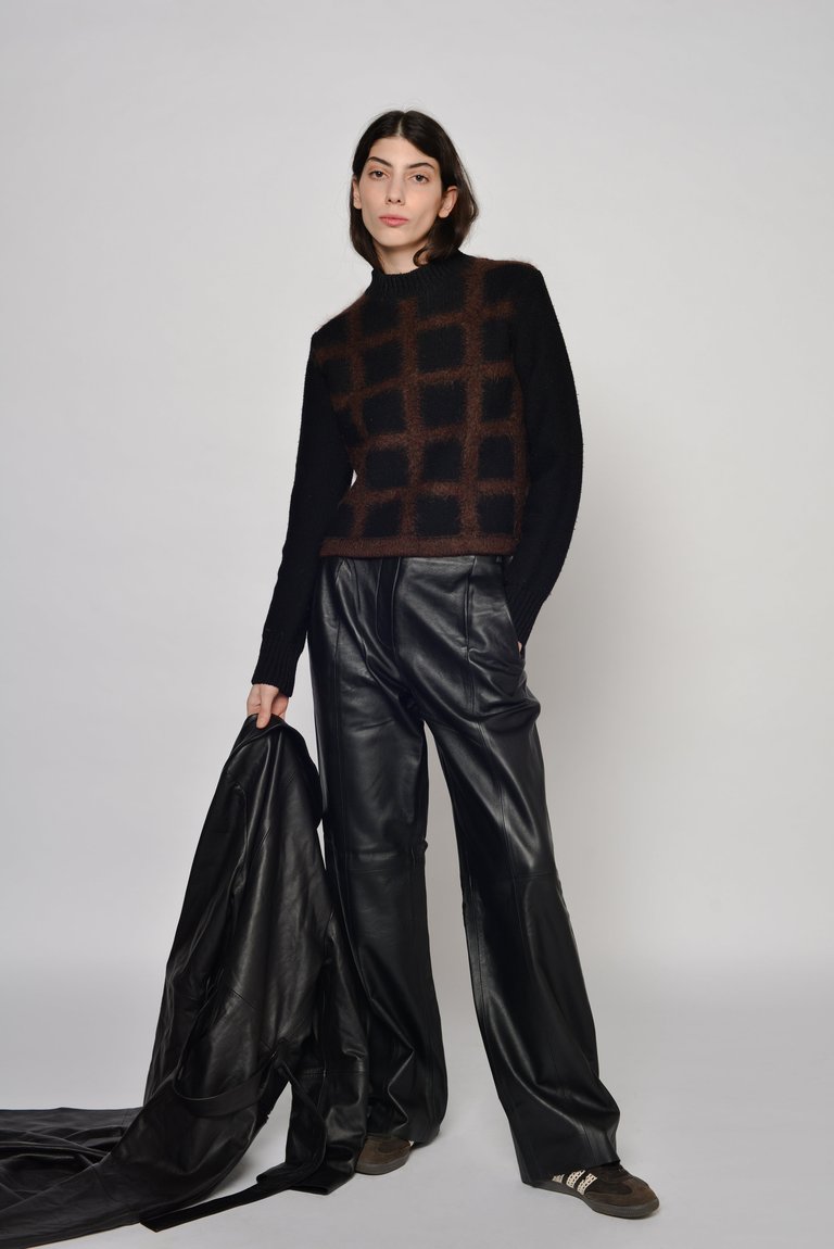 Bess Leather Trouser