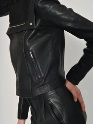 Max Classic Leather Jacket