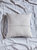 Veda x MZD Patchwork Leather Pillow Vanilla Crema