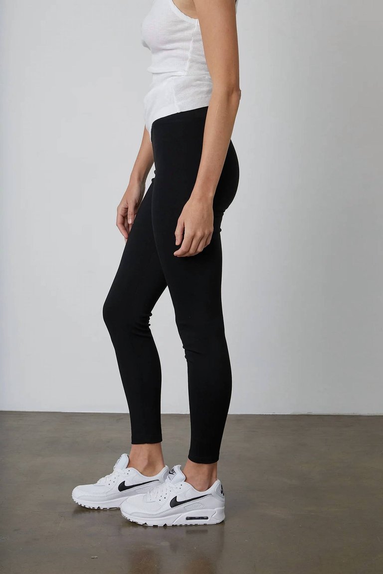 Velvet by Graham Spencer Black Jillette Legging In Black Verishop