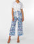 Alyx Pants In Blue Tropicana - Blue Tropicana