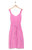 Jezebelle Tie Waist Dress In Lily Pink