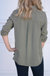 Lola Button Front Blouse In Olive