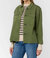 Odette Studded Jacket In Olive Studs