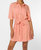 Olympia Dress In Coral - Coral