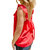 Salem Ruffle Tank In Red