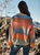 Velvet Raven Alpaca Sweater In Multi Stripe