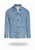 Longer Light Wash Denim Jacket - Light Wash Denim