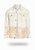 Longer Off-White Denim Jacket With Rose Gold Foil