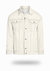 Longer Off-White Denim Jacket - Off-White Denim