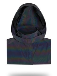 Reflective Black Waterproof Hood - Black