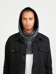 Reflective Black Waterproof Hood