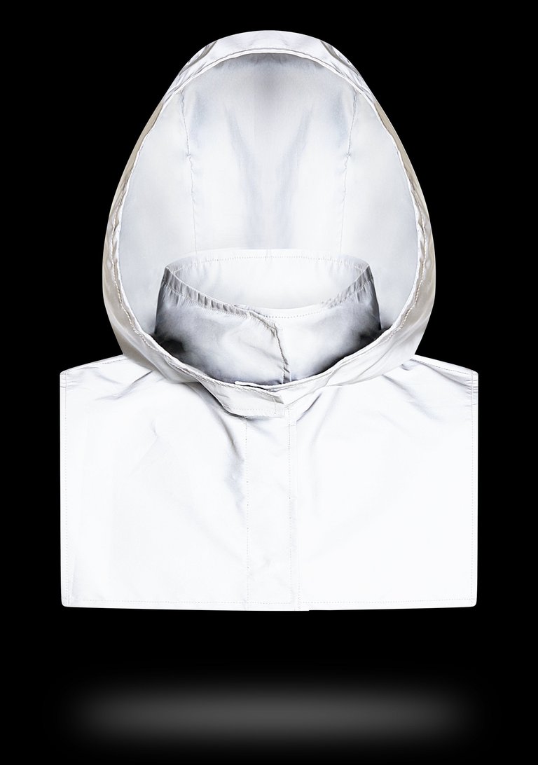 Reflective Silver Waterproof Hood