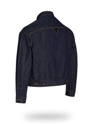 Shorter Indigo Denim Jacket