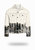 Shorter Off-White Denim Jacket with Midnight Oil Foil - Off-White Denim